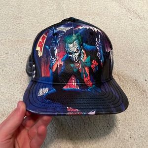 The Joker leather hat
